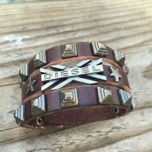Mens Leather Bracelet